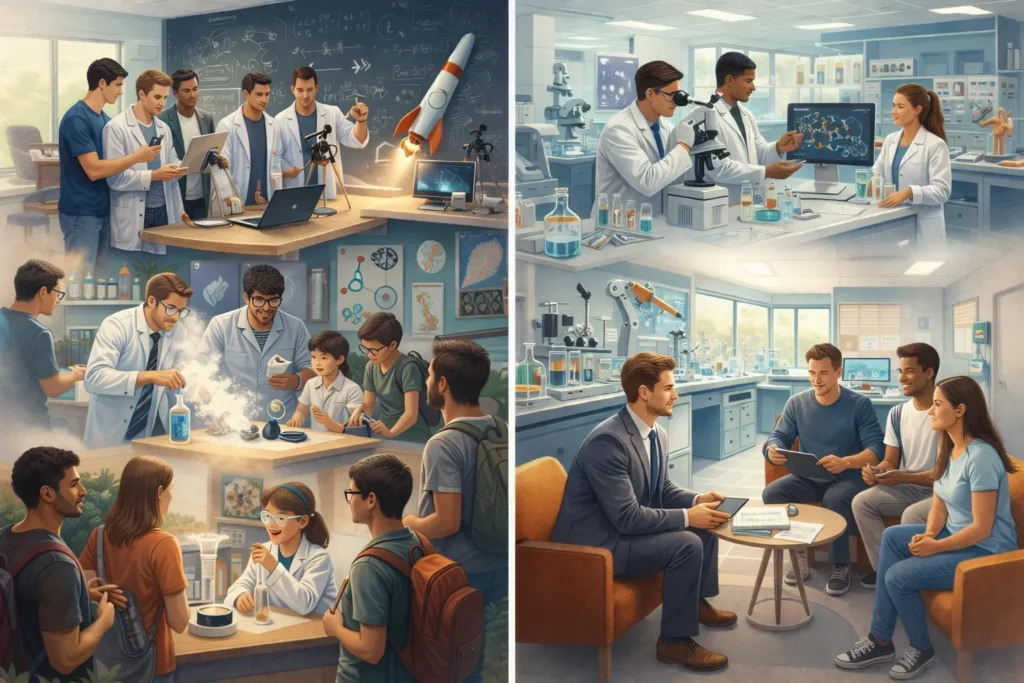 Vie étudiante et environnement académique - École d’ingénieur publique ou privée