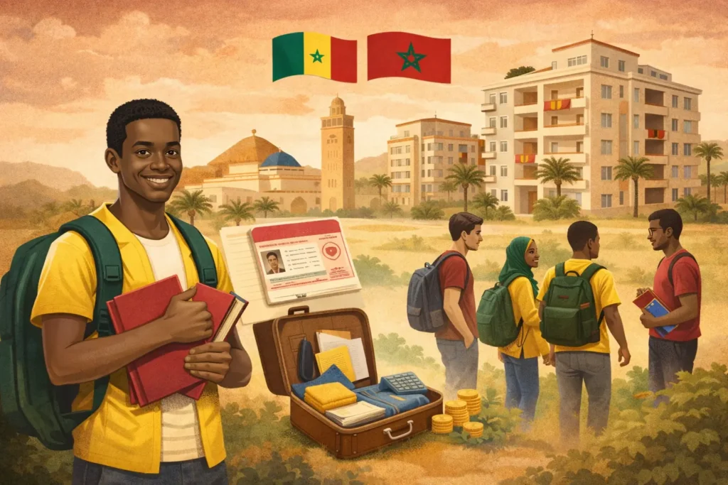 integration-des-etudiants-senegalais-pour-etudier-au-maroc